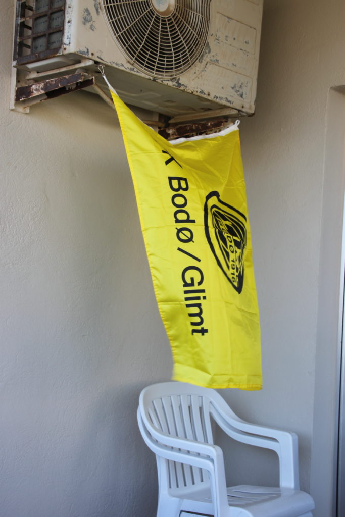 Flagget er på plass